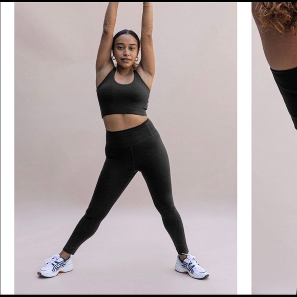 GIRLFRIEND COLLECTIVE FLOAT Ultralight Legging in Black 23.75" NWT - Picture 1 of 4